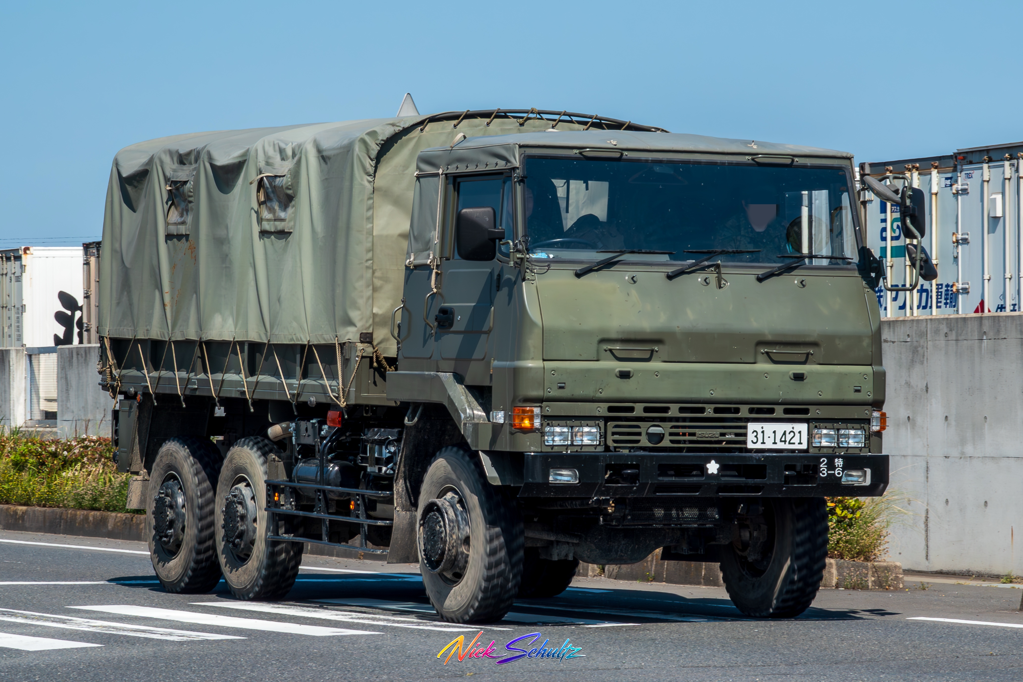 JGSDF ISUZU SKW in Ibaraki