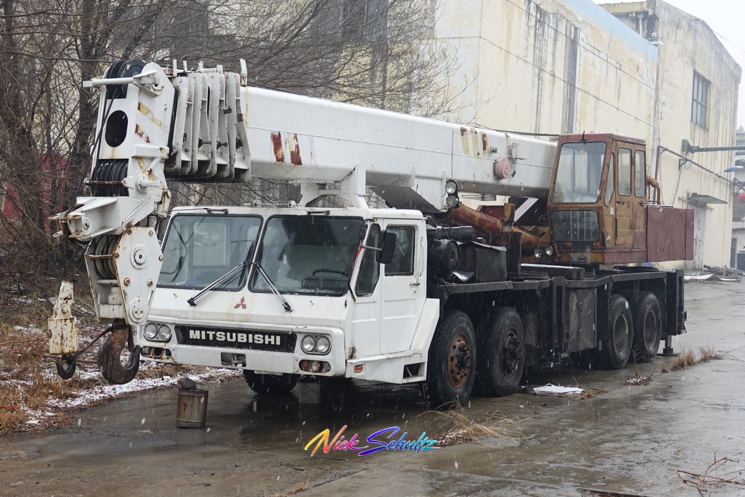Mitsubishi KJ505S Truck Crane in Shandong