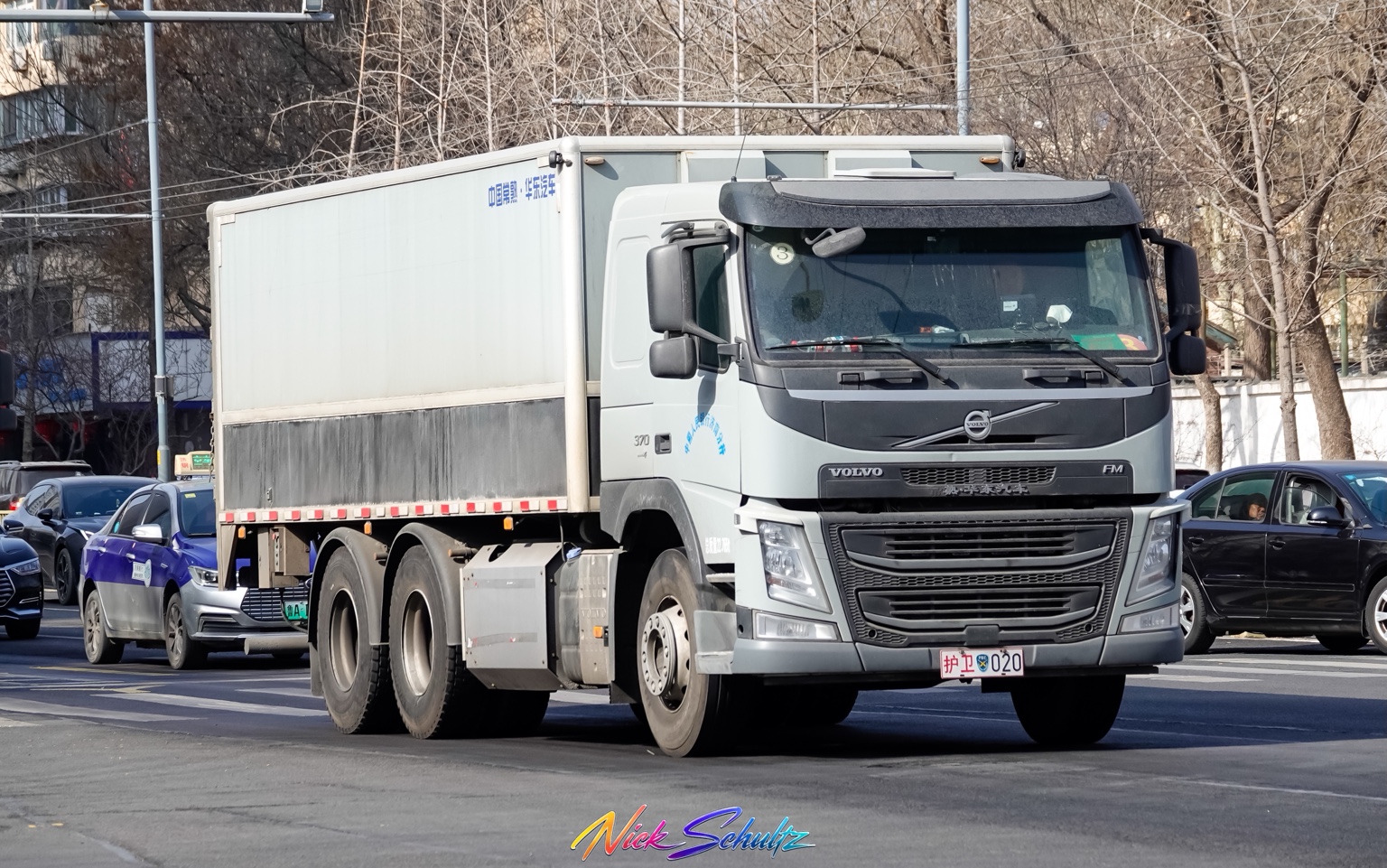 Volvo FM370 Armored Truck in Shandong